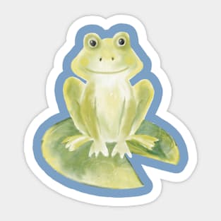 Happy Frog Sticker